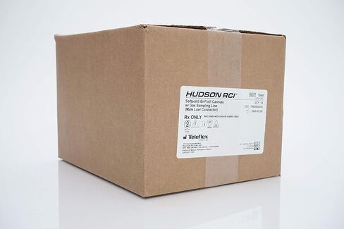 قنية Teleflex 1844 مع أنابيب إمداد O2 مقاس 7 بوصات، وخط أخذ عينات ثاني أكسيد الكربون مقاس 7 بوصات وموصل Luer ذكر، عبوة من 25 قطعة in Kuwait