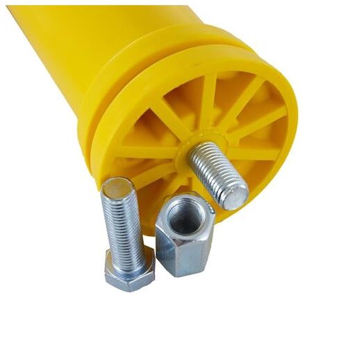 Guardian Removable Safety Bollard, 34.5" Reflective Traffic Post, Parking and Driveway Barrier for Outdoor Safety and Vehicle Control in Kuwait