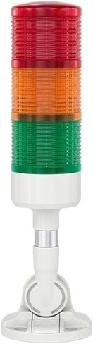 Industrial Signal Tower Light LED Stack Light 3‑5 Layers with Buzzer 24V 220V Multi Color Continuous Flashing(Clr-3L-Sound-220V) in Kuwait