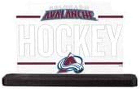 Colorado Avalanche Hockey Rectangle Desklite LED Decor in Kuwait