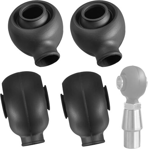 Heim Joint Dust Boots 3/4", 4 Pack Neoprene Rod End Boot Covers, Heat Resistant Dust Seals for Suspension, Steering & Off-Road Applications in Kuwait