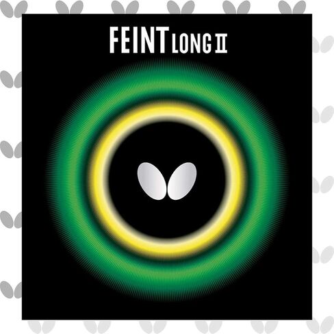 Butterfly Feint Long II Table Tennis Rubber Sheet - OX, 0.5 mm, 1.1 mm, or 1.3 mm Sponge - Red or Black - 1 Long Pips Butterfly Table Tennis Rubber Sheet - Professional Table Tennis Rubbers in Kuwait