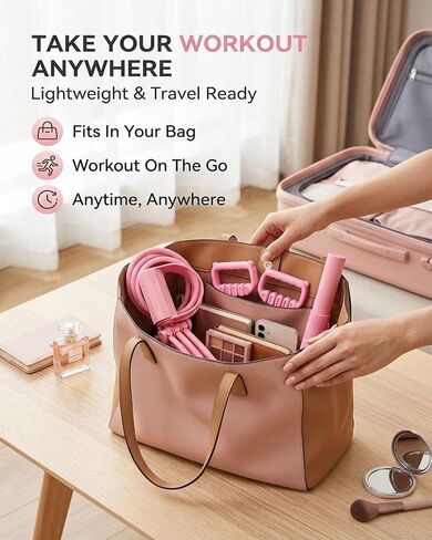 Pedal Resistance Band with Handle Durable 8-Tubes Multifunction Tension Rope Multifunctional Elastic Yoga Resistance Bands with Handles Full Body Exercise for Arms Legs Waist in Kuwait
