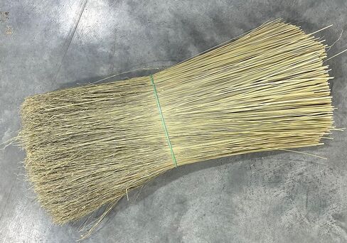 Bulk Broomcorn Hurl for Broom Making – Natural Corn Fiber Bundles for Workshops, Classes & DIY Projects 20 inch 1 Pound Bundle in Kuwait