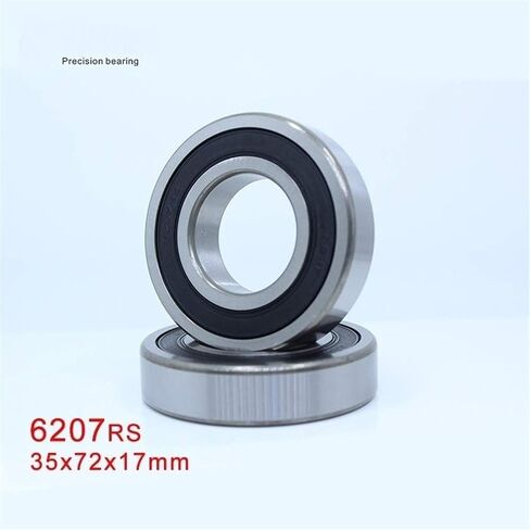 Power Transmission Products 6207RS Bearing ABEC-3 Precision Bearing 35x72x17 mm Deep Groove Ball Bearings for Electric Power Tools 6207-2RS 6207RZ 180207 RZ RS 6207 2RS Ball Bearings in Kuwait