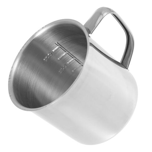 Lurrose Stainless Steel Measuring Cup with Graduated Scale for Accurate Measurement, Sturdy and Not Easy to Break, for Laboratory Use and Medicament Measuring Tasks in Kuwait