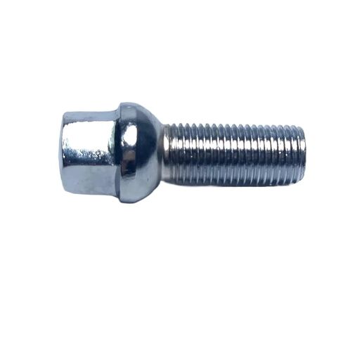 1pc M14x1.5 Long Bolts Lug Bolts Hex 17mm Ball Seat Thread Lenght 23/28/31/35/40/45/50/51/55/60/63/65mm(28mm x 1Piece) in Kuwait