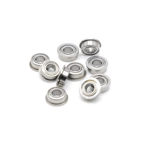 10Pcs 5X10X4 mm Flange Ball Bearing MF105ZZ ABEC-7 mf105 in Kuwait