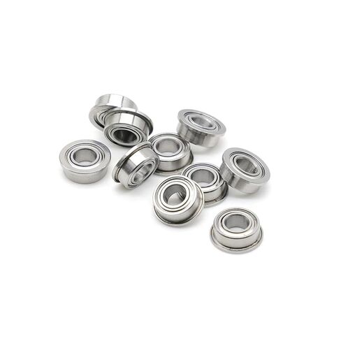 10Pcs 5X10X4 mm Flange Ball Bearing MF105ZZ ABEC-7 mf105 in Kuwait