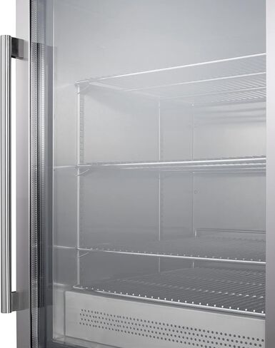 Summit Appliance PTHC65G Single Chamber Passive Heating Blanket Warmer with Glass Door, Stainless Steel Interior, Digital Thermostat, Silent Operation, Stainless Steel Cabinet and Lock in Kuwait