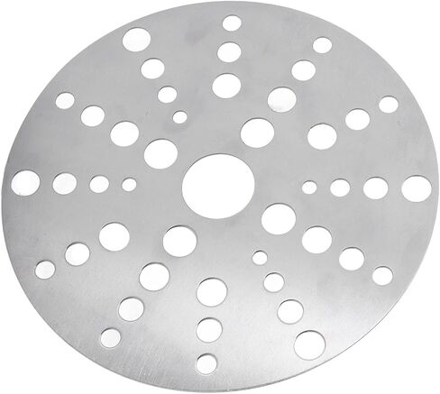 Stainless Steel Heat Diffuser Converter Disk Heat Converter Plate for Gas Stove Cooking Magnetic Cookware Thermal Guide Plate (Diameter 18cm/7.1in) in Kuwait