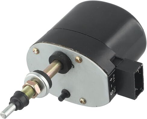 FABULETTA 12V مجموعة محرك ممسحة الزجاج الأمامي 105 درجة غطاء معدني مع مفتاح لقارب الجرار RV، يتضمن أذرع 2 × 400 مم للشفرات، جزء استبدال نظام ممسحة DC in Kuwait