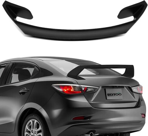 Scitoo ABS Spoiler Wing Fits لعام 2018-2021 لـ Toyota لـ C-HR 1PC جناح المفسد الأسود الأسود الأسود الأسود in Kuwait