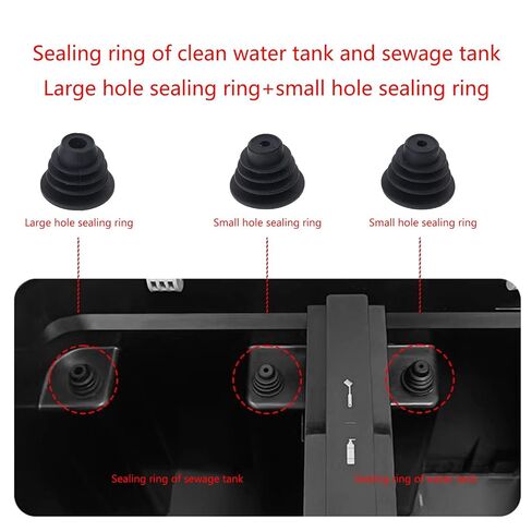3Pieces Water Tanks Sealing Rings for PLUS/X1/X1 Plus Accessories Rubber Plug for Robot Water in Kuwait