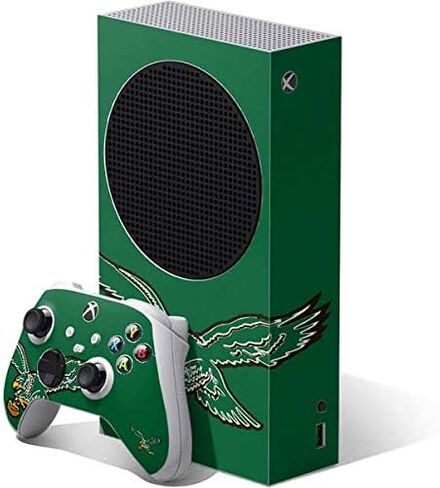 Skinit Decal Gaming Skin Compatible with Xbox Series S Bundle - Officially Licensed NFL Philadelphia Eagles Distressed Design in Kuwait