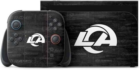 Skinit Decal Gaming Skin Compatible with Nintendo Switch 2 (2025) with Joy-Con - Officially Licensed NFL Los Angeles Rams Helmet Design in Kuwait