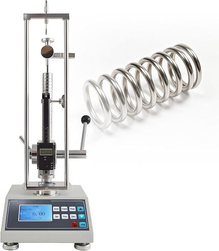 Digital Spring Tester 500N, Tension Compression Testing Machine with Real-Time/Peak/Auto-Peak,for Accurate Data Management (300N) in Kuwait