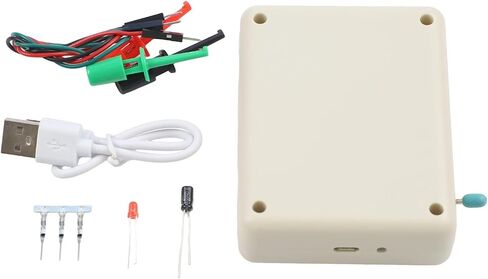 Multi-functional Transistor Tester for LCR ESR Component Testing, 3.5 Inch Color TFT Backlight Screen for Diode Resistor Capacitor, Portable LCR-T7 Meter for IR Remote Decoding in Kuwait