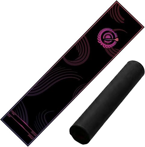 Dart Board Mat - Anti-Slip Crystal Velvet with Throw Line,Protective Dart Mat - for Recreation Center Sports Club Office Break Room Garage Dormitory Leisure in Kuwait