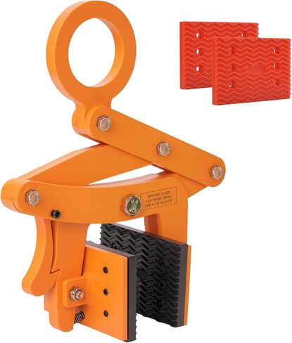 705 lb Stone Lifting Clamp, 0–2.6 in Opening Range, A-Type Granite Slab Lifting Clamp, Heavy Duty Vertical Clamp for Granite, Marble & Concrete Slabs in Kuwait