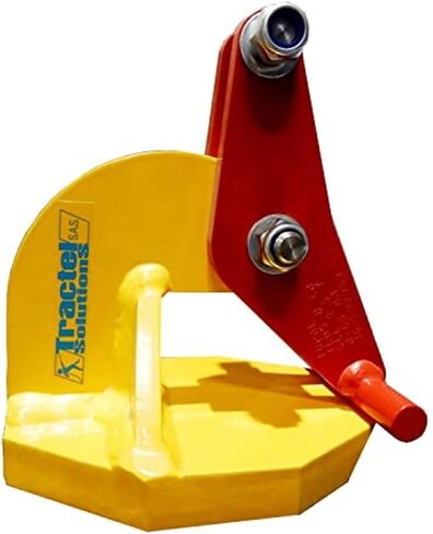 Tractel Horizontal Lifting Plate Clamp | 5 Ton / 11,000 lbs Capacity - Jaw Opening: 0-150mm (0–5 7⁄8 in.) | Industrial Grade Clamp Topal TLH5 ANSI B30.20 Standards | 51128 in Kuwait