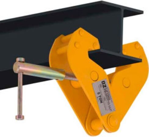 OZ Lifting OZ5BC Beam Clamp 5 Ton Capacity Fits Beam Flange Range 3.54""-12.60"" - 1 Each in Kuwait