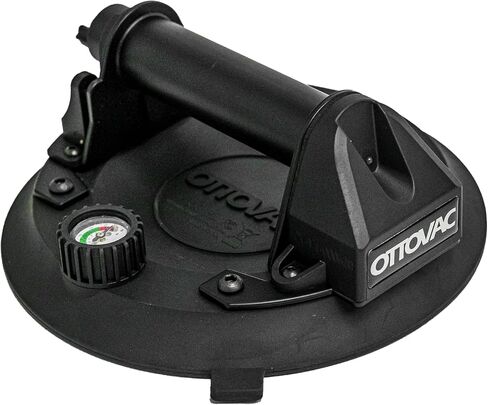 OTTOVAC by GRABO - Electric Vacuum Suction Cup Lifting Clamp for Glaziers, Movers, Builders, Tile-Glass-Door-Drywall Installers - Heavy Duty Lifter in Kuwait
