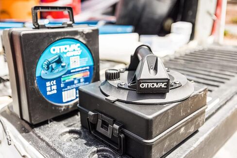 OTTOVAC by GRABO - Electric Vacuum Suction Cup Lifting Clamp for Glaziers, Movers, Builders, Tile-Glass-Door-Drywall Installers - Heavy Duty Lifter in Kuwait