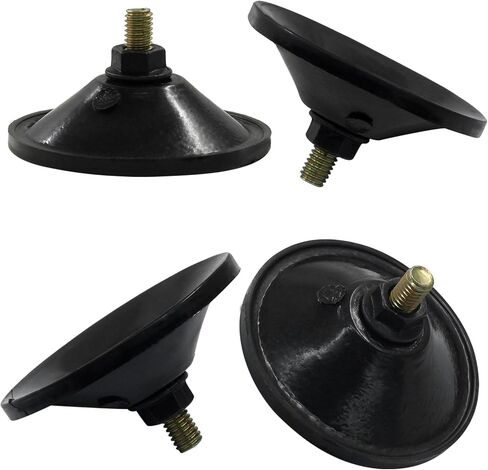 6Pcs Thickened Suction Cup, Black Threaded Suction Cup Strong Adhesive Suction Cups, Glass Window Tile Screw Suction Cup in Kuwait