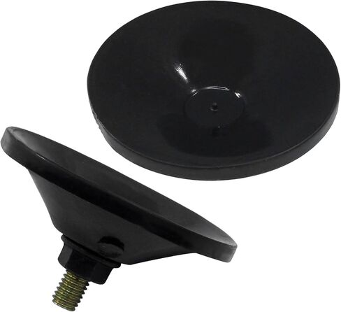 6Pcs Thickened Suction Cup, Black Threaded Suction Cup Strong Adhesive Suction Cups, Glass Window Tile Screw Suction Cup in Kuwait