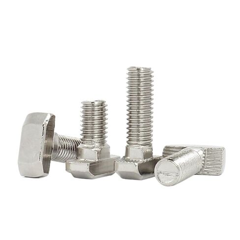 Stainless Steel Hammer Head T Bolts M5 M6 M8 for 20 30 40 45 Aluminum Profiles 5 Pieces(4545 M8X16mm) in Kuwait
