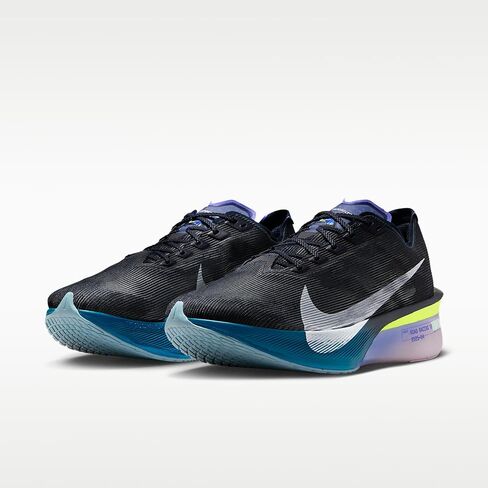 حذاء Nike Vaporfly 4 للرجال لسباق الطرق (سبج/بنفسجي فارسي/أخضر Abyss/أبيض) in Kuwait