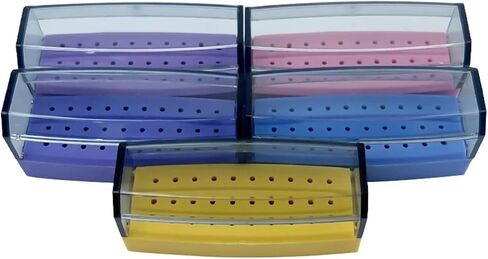 1pcs Dental Autoclavable Strawberry Box 30 Holes Plastic Endo File Disinfection Storage Clinical Strawberry Organizer (Yellow) in Kuwait