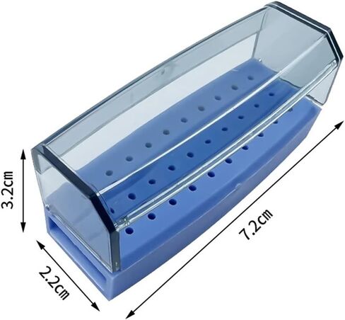 1pcs Dental Autoclavable Strawberry Box 30 Holes Plastic Endo File Disinfection Storage Clinical Strawberry Organizer (Yellow) in Kuwait