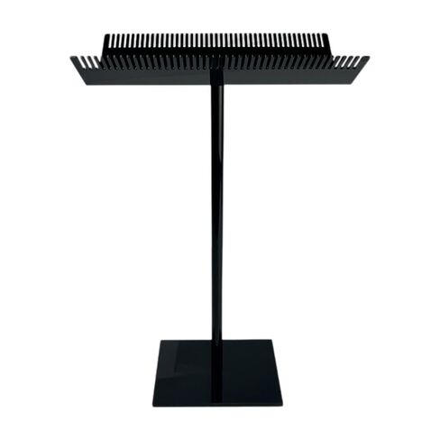 Holder Double Side Tooth Acrylic Stand Extension Display Holder Sectioning Organizer Rack Non Slip Stable Suitable for in Kuwait