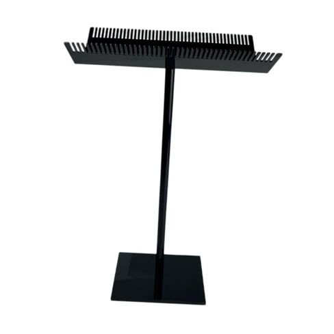 Holder Double Side Tooth Acrylic Stand Extension Display Holder Sectioning Organizer Rack Non Slip Stable Suitable for in Kuwait