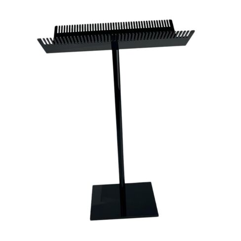 Holder Double Side Tooth Acrylic Stand Extension Display Holder Sectioning Organizer Rack Non Slip Stable Suitable for in Kuwait