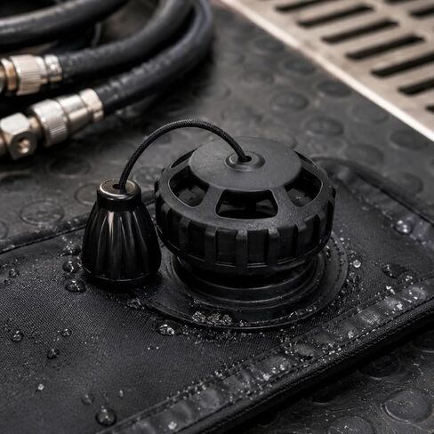 over Pressure Release Mechanism Ribbed Knob Scuba Release Mechanism Compact Diving Gear for Divers in Kuwait