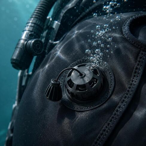 over Pressure Release Mechanism Ribbed Knob Scuba Release Mechanism Compact Diving Gear for Divers in Kuwait