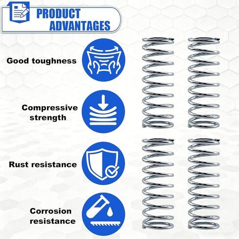(4 Pack) C-750 Compression Spring, 3/4 Inch OD x 2 Inch Length | for Appliances Automotive Tools Mechanical Replacement Parts in Kuwait