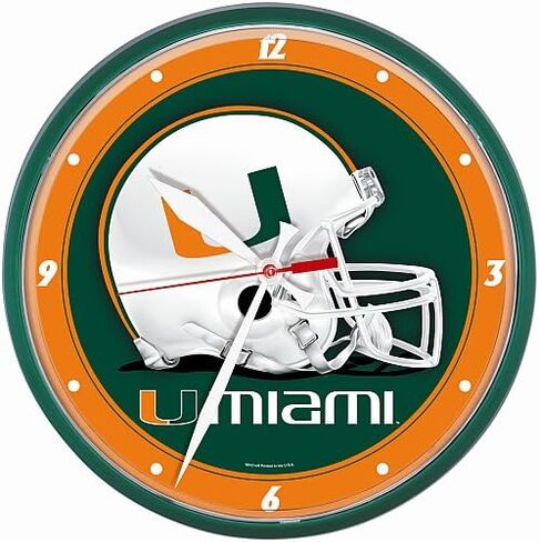 Wincraft Miami, Fl Hurricanes Round Clock in Kuwait