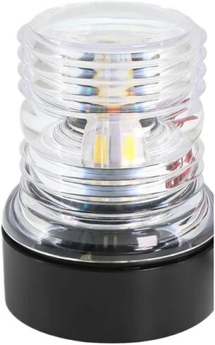 12V 24V Sailing Signal Light Boat Navigation Light Fold Down 360 Degree LED for Anchor Light Boat Accessories(Orange) in Kuwait