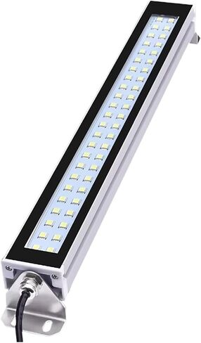 24V/220V Led Machine Tool Work Light Waterproof Oil-Proof Explosion-Proof Lamp Lathe Lighting Lamp Aluminum Alloy Hot(AC 100-230V,L-40cm White Light) in Kuwait
