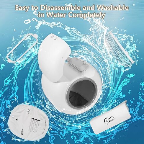 DOEL Cat Litter Box Automatic Cleaning, Automatic Litter Box with Large Capacity, App Control, Safety Protection, Leak Prevention in Saudi Arabia