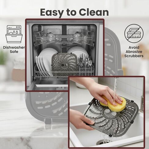 قطع غيار مقلاة الهواء لـ PowerXL، صينية مقلاة الهواء 8QT لمقلاة الهواء Power XL Vortex Pro Plus، لوحة سلة مقلاة الهواء المطلية بطبقة مزدوجة، ملحقات مقلاة الهواء غير اللاصقة in Kuwait