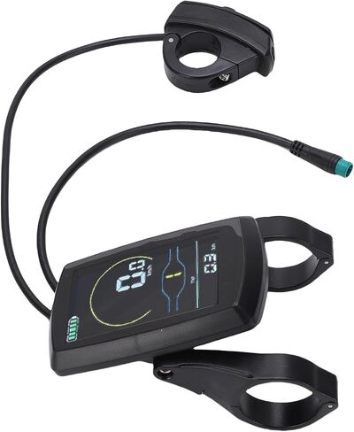 عداد شاشة LCD للدراجة الكهربائية من Dpofirs، لوحة تحكم بشاشة LCD للدراجة الإلكترونية وعداد المسافات للدراجة الكهربائية، إعدادات قابلة للتخصيص in Kuwait
