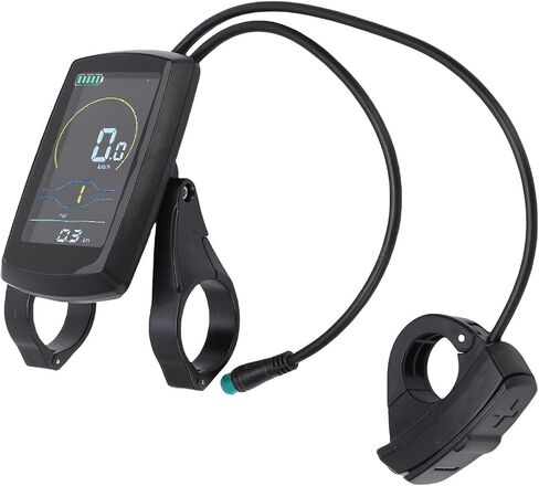 عداد شاشة LCD للدراجة الكهربائية من Dpofirs، لوحة تحكم بشاشة LCD للدراجة الإلكترونية وعداد المسافات للدراجة الكهربائية، إعدادات قابلة للتخصيص in Kuwait