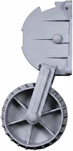 2 Pieces Deployment Trolley Wheel Set Portable Folding Boat Trolley Wheel Heavy Duty Transom Launch Wheels for Boating in Kuwait