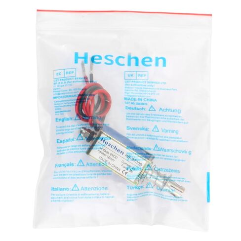 Hechen solenoid electromagnet HS-0730B DC6V 1A 5N 10mm stroke push pull type open frame in Kuwait