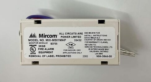 Mircom MIX-M501MAP Mini Monitor Module in Kuwait